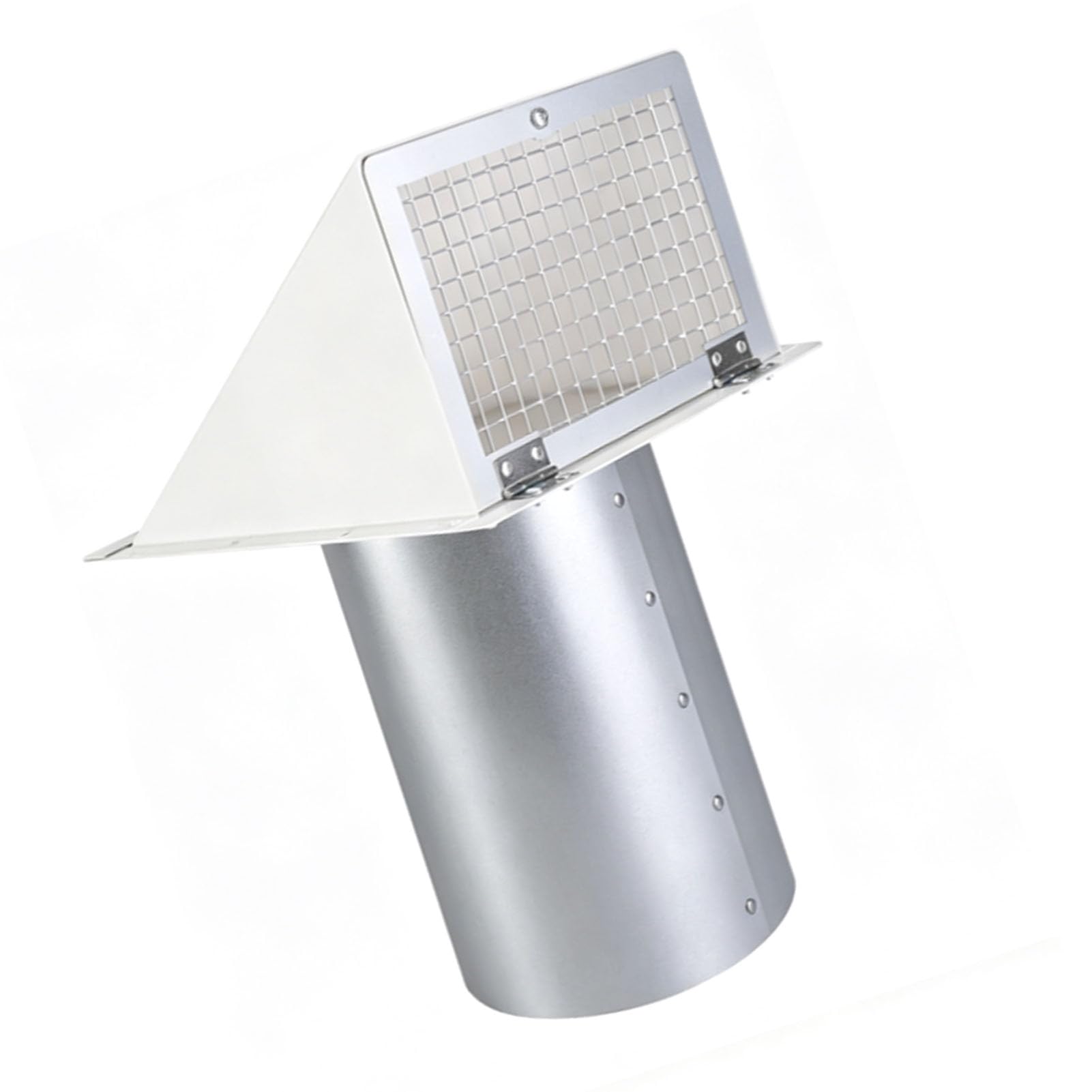 Annadue 4 Pulgadas Cubierta de Ventilacion de Secadora, Campana Exterior | Campana de ventilación para secadora con pantalla de malla, ventilación de pared para cocina, baño, garaje en sótano