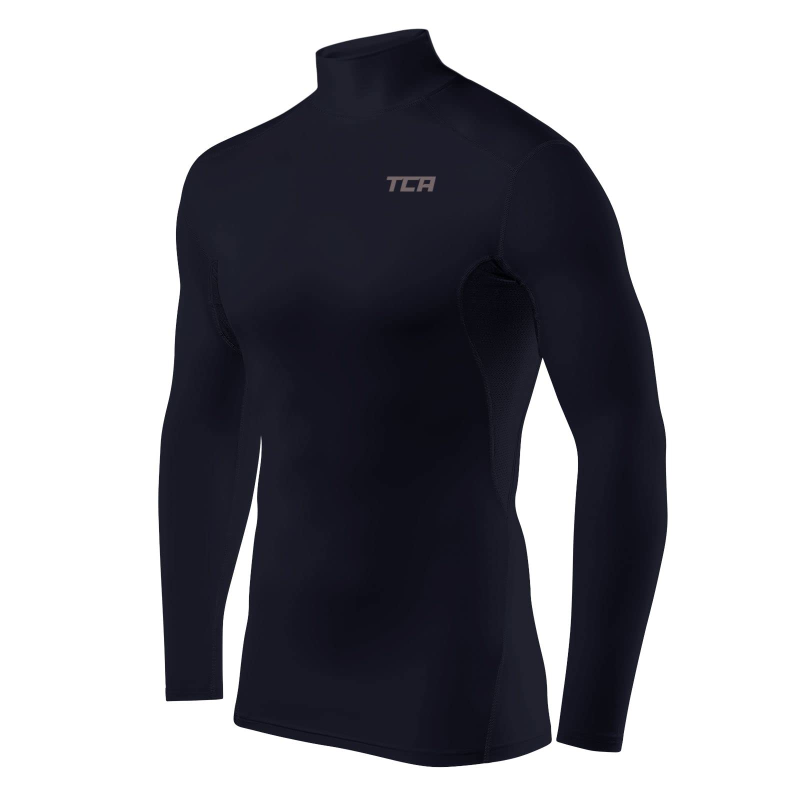 TCA Hyperfusion Compression Base Layer Maglia Manica Lunga sotto Maglia da Uomo e Ragazzo - Girocollo