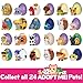 Adopt Me! Mystery Pets Blind Box Assorted 3-Pack - Series 5 - Exclusive Virtual Item Game Code - Collectible Mini Animal Toy Figure, Styles Vary - Christmas Stocking Stuffer Gift for Kids, Girls, Boys