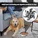 Hunde Langsamer Fressnapf,Anti Schling Einsatz Für Napf,Hundenapf Slow Feeder,Silikon Spirale Hundefutter Schalen,Slow Feeder Hundenapf Einfügungfür Große Mittlere Kleine Rasse Hunde (Ohne Schale)