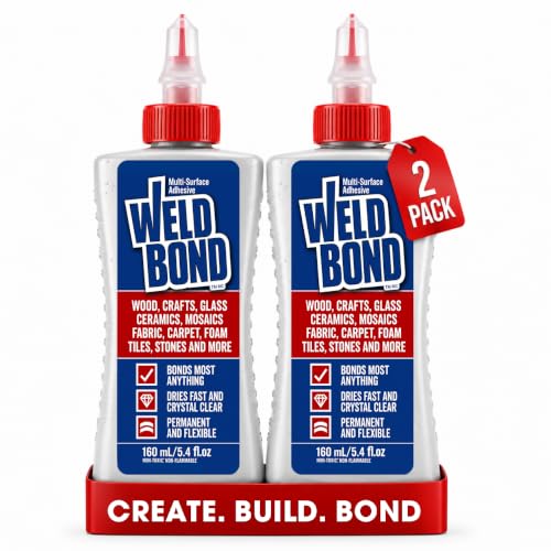Weldbond Multi-Surface Glue Non Toxic for Mosaic Wood Craft ...