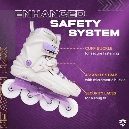 Image of FlyingEagle X7F Reaver & Reaver Pro Inline Roller Skates, 11 Size Options | Rockerable Frame, CNC Aluminum Chassis, Removable Superfit Liner, 85A Wheels, Triple Closure Fit, Outdoor Riding, Unisex