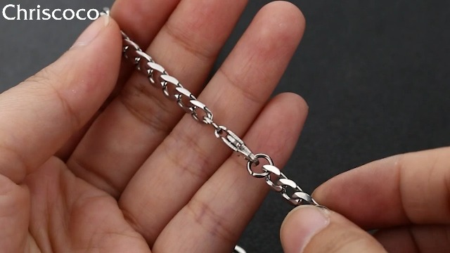 Chriscoco 925 Sterling Silver Cross Pendant Necklace for Men Women