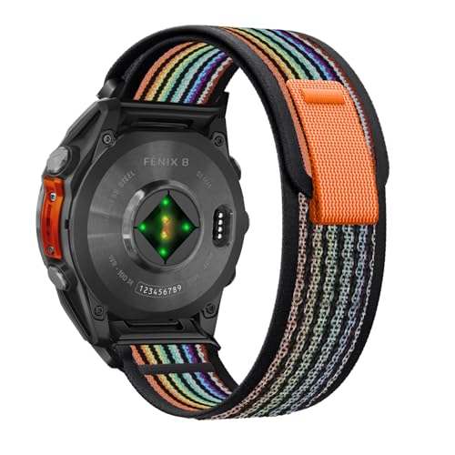 Correa Quickfit Nylon 26mm Compatible Garmin Fenix 8 miniatura 1