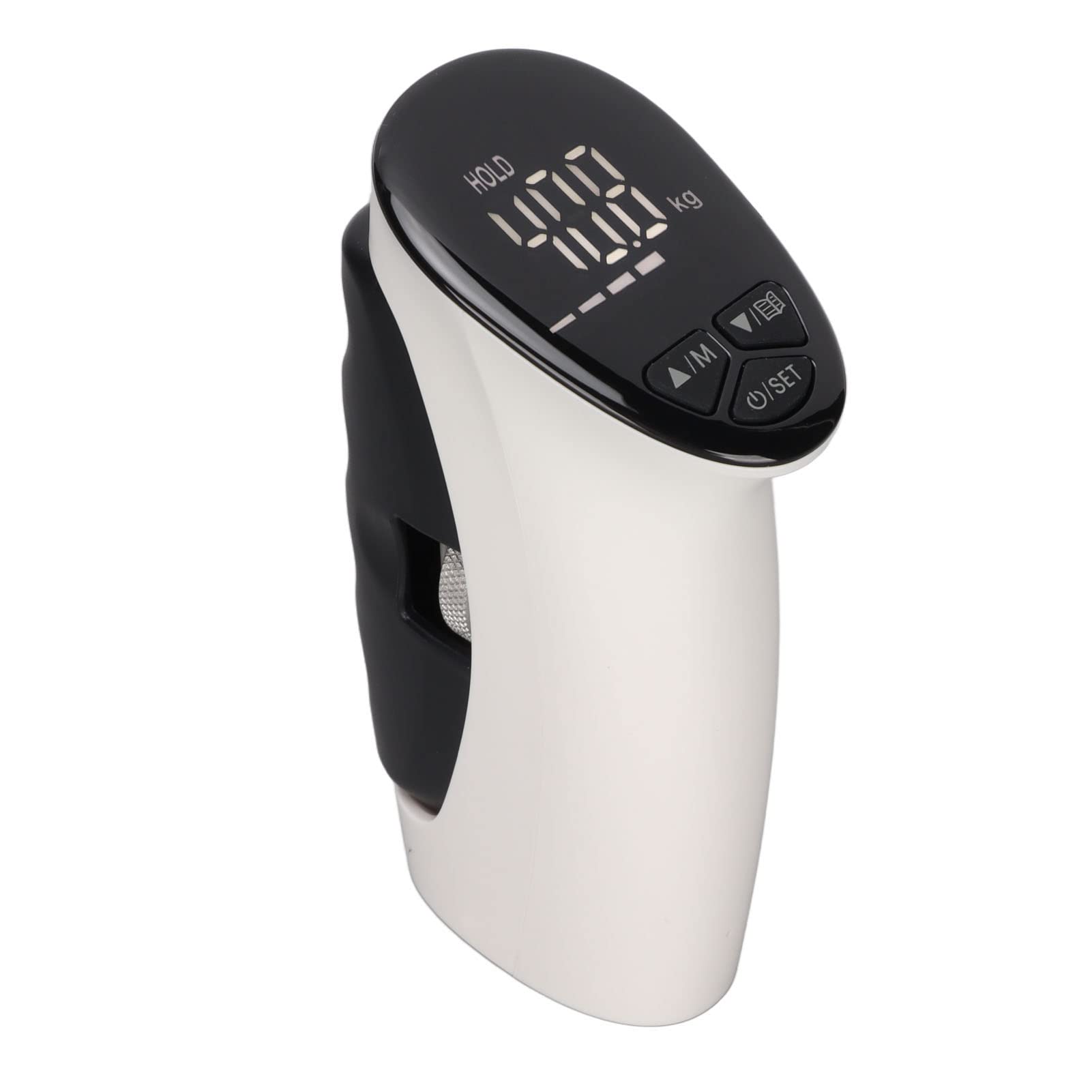 Dinamómetro de Mano Digital, Pantalla LED Medidor de Medición de Fuerza de Agarre, Distancia de Agarre Ajustable Entrenador Electrónico Recargable de Probador Fuerza Agarre Manual