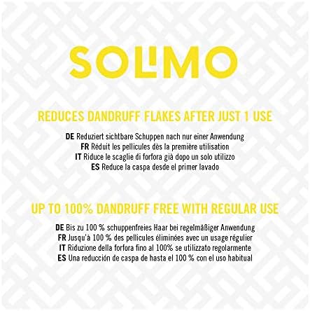 Amazon Brand - Solimo 2-in-1 Dandruff Hair Shampoo & Conditioner - Citrus Energy - Pack of 6 (6 bottles x 400 ml)