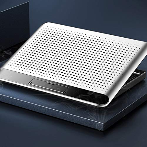 Base para Notebook con ventilador y ajuste de altura miniatura 2