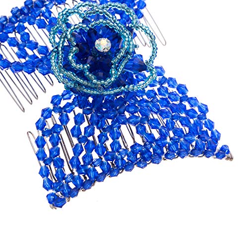 LOVEF 3 Piezas Peine Fácil con Perlas y Clips Dobles miniatura 7