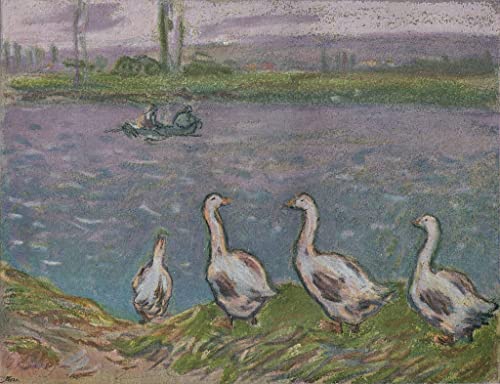 Impression Alfred Sisley Toile Peinture pour Décoration Salon Cosy