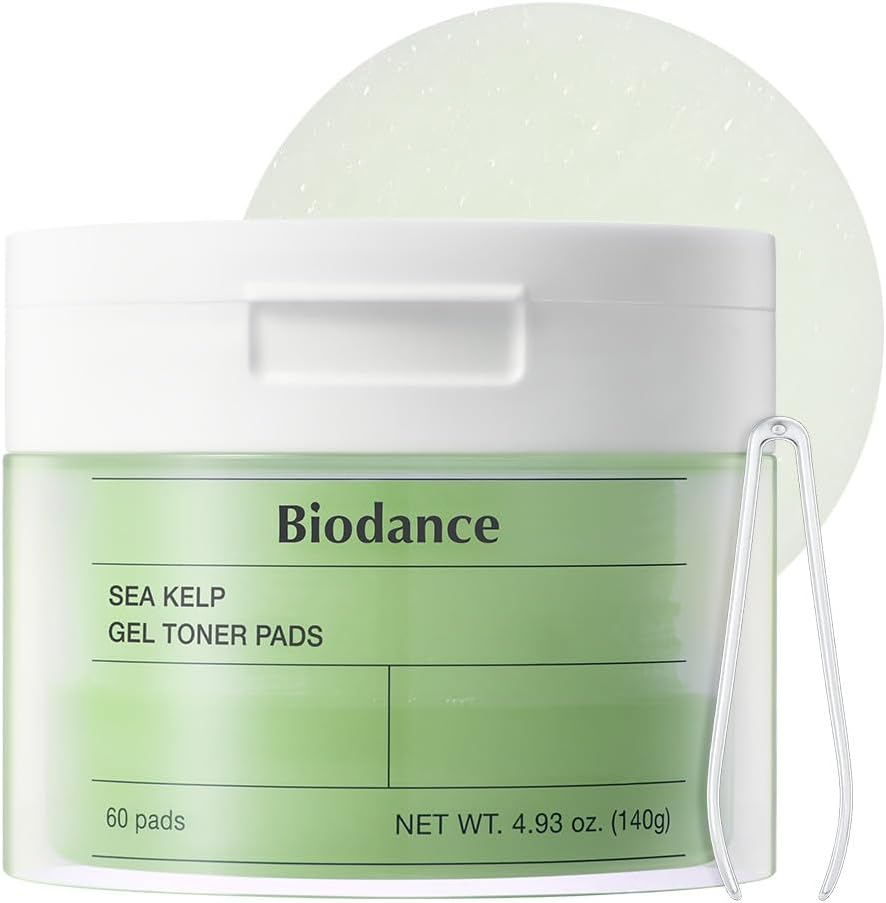Biodance Sea Kelp Gel Toner Pads review – cooling toner pads for oily and combination skin