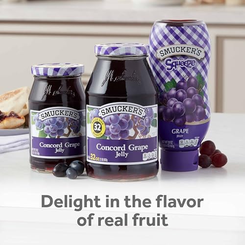 Image of Smucker's Grape Jelly Squeeze Bottle, 20 oz