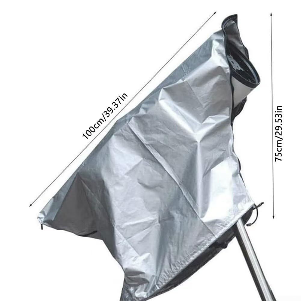 Housse de télescope en tissu Oxford 210D – Protection étanche à la poussière avec cordon de serrage réglable (B)