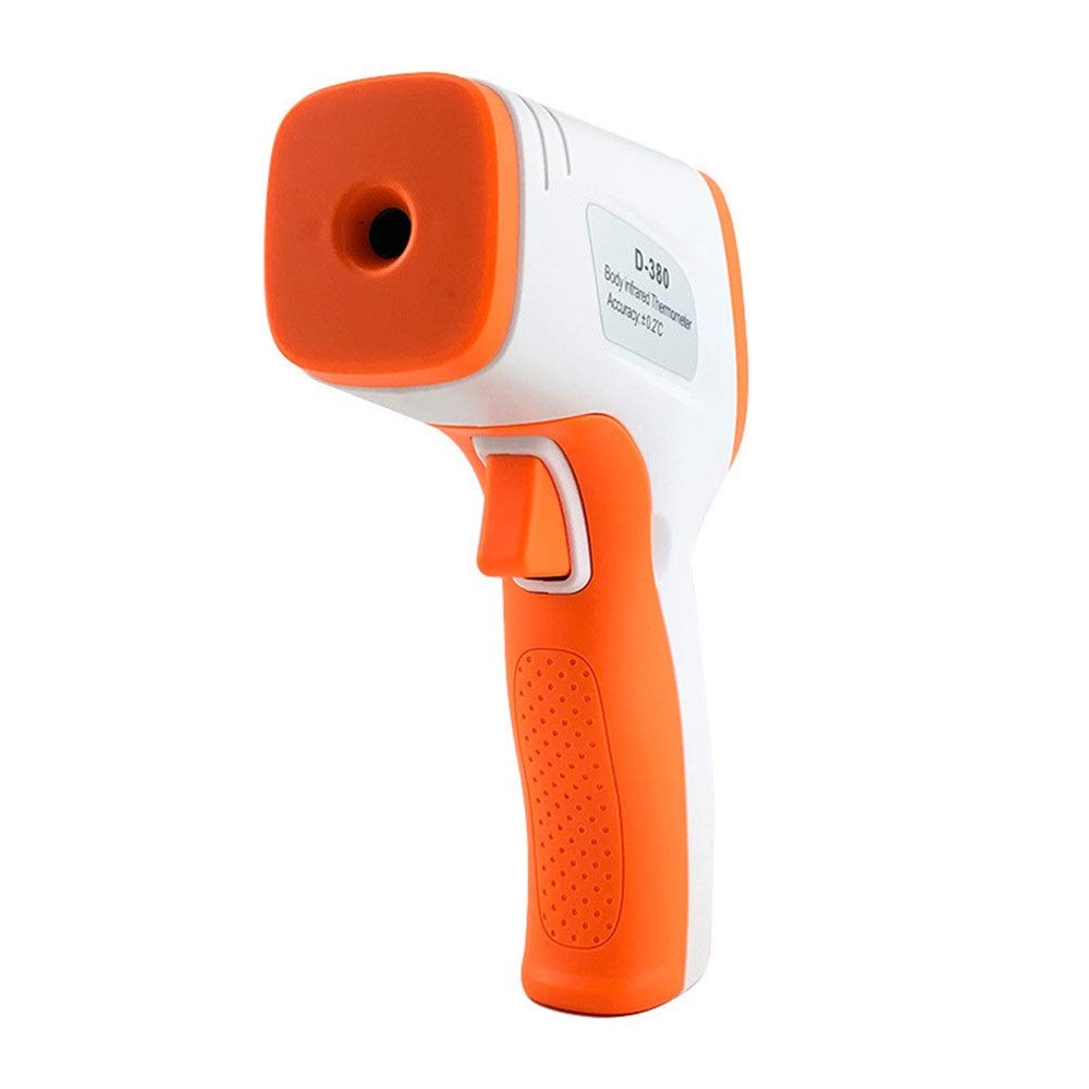 Salida de la Pistola de la Frente termómetro Chino e Inglés infrarrojo sin Contacto termómetro termómetro (2 / Pack)