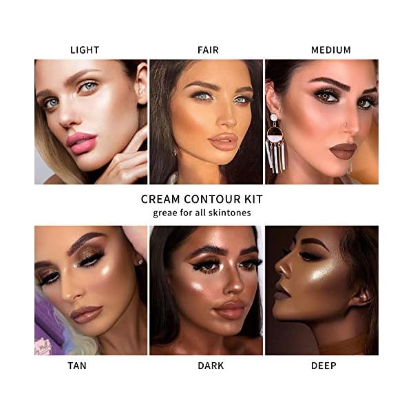 Highlighter-Contour-Makeup-PaletteAfflano-Bronzer-Highlighter-Blush-Matte-Shimmer-6-ColorsFace-Cheek-Contour-Palette-Highlight-Blush-Nude-Pink-Rose-GoldCream-Eye-Highlighting-Natural-Illuminating Highlighter Contour Makeup Palette,Afflano Bronzer Highlighter Blush Matte Shimmer 6 Colors,Face Cheek Contour Palette Highlight Blush Nude Pink Rose Gold, Eye Highlighting Natural Illuminating