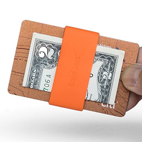 GRIFITI Band Joes Pocket Wallet Replacement Super Slim Profile Colorful Silicone Rubber Bands Money Wide Strap Grip Clip Siliconebands for Credit Card, License, Cash Holder3