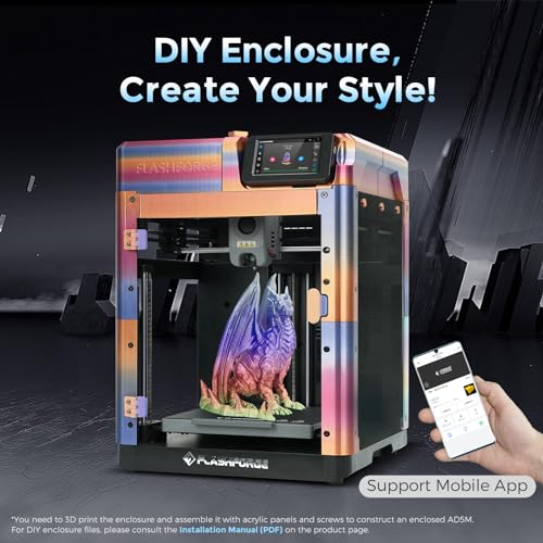 FLASHFORGE Adventurer 5M 3D Printer with Fully Auto Leveling, Max 600mm/s High Speed Printing, 280°C Direct Extruder with 3S Detachable Nozzle, Core XY All Metal Structure, Print Size 220x220x220mm 4 FLASHFORGE Adventurer 5M 3D Printer with Fully Auto Leveling, Max 600mm/s High Speed Printing, 280°C Direct Extruder with 3S Detachable Nozzle, Core XY All Metal Structure, Print Size 220x220x220mm - Image 2