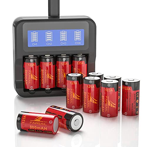 Comparison of Best Rechargeable 123a Batteries Top Picks 2023 Reviews