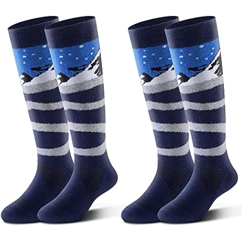 Highcamp Kids Merino Wool Ski Socks Cover