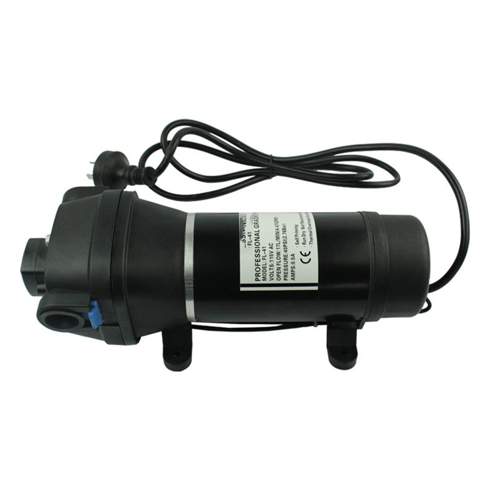 Pompa Membranowa, 110 V 17m3 / h 4 0psi. Pompa membrana z zawodami Santoprene Przełącznik zapotrzebowania