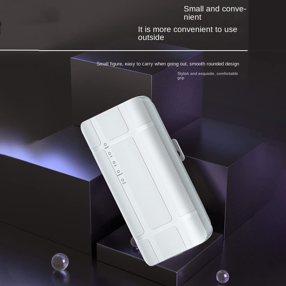 Router WiFi CPE Esterno 4G Router Wireless 300M IP65 Supporto Bridge Wireless Impermeabile Gestione Remota (Spina UE)