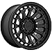 RAID 17x8.5, Bolt Pattern: 5x5/, Offset: 0, MATTE BLACK, set of 1