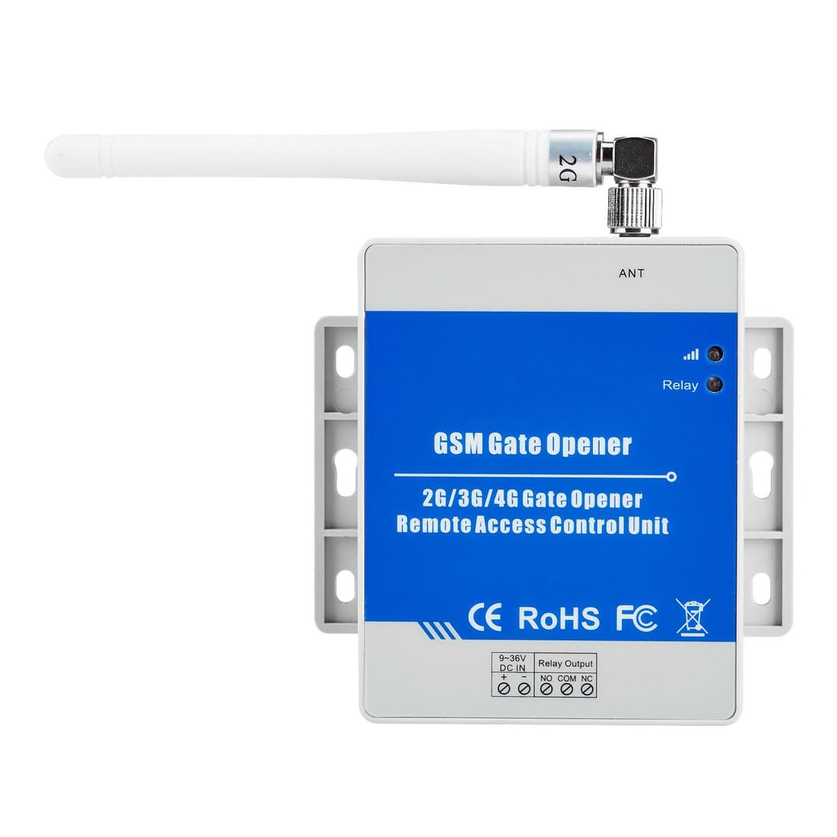 Ticha Mando a distancia GSM para apertura de puerta, interruptor de relé GSM, control automático de acceso remoto, 2G
