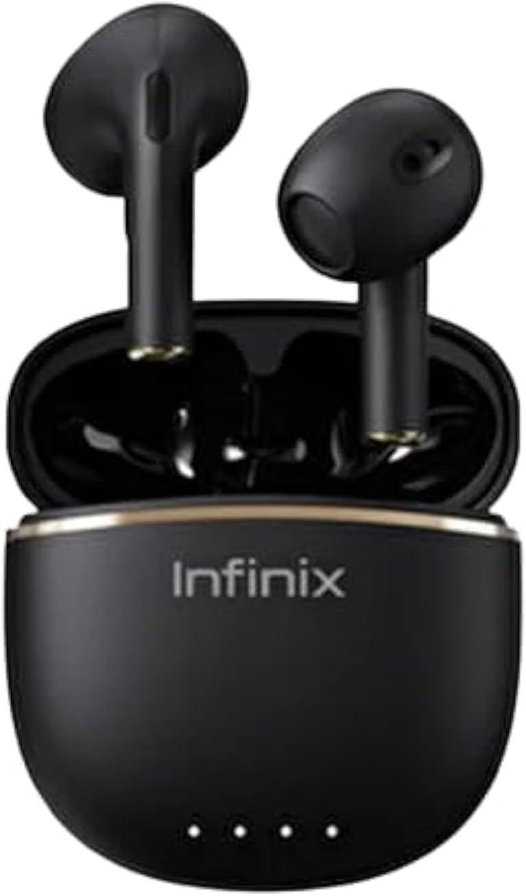 XE23 True Wireless Earbuds with Bluetooth 5.3, Deep Bass, Touch Control, 25H Playtime, IPX5 Waterproof, Noise Reduction – In-Ear Earbuds with Charging Case