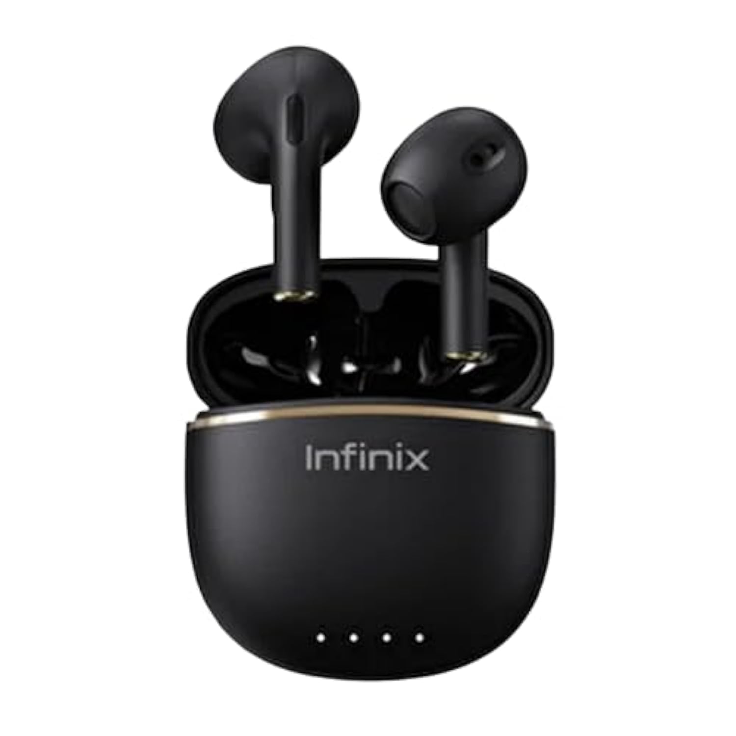 Infinix XE23 True Wireless Earbuds with Bluetooth 5.3, Deep Bass, Touch Control, 25H Playtime, IPX5 Waterproof, Noise Reduction – In-Ear Earbuds with Charging Case
