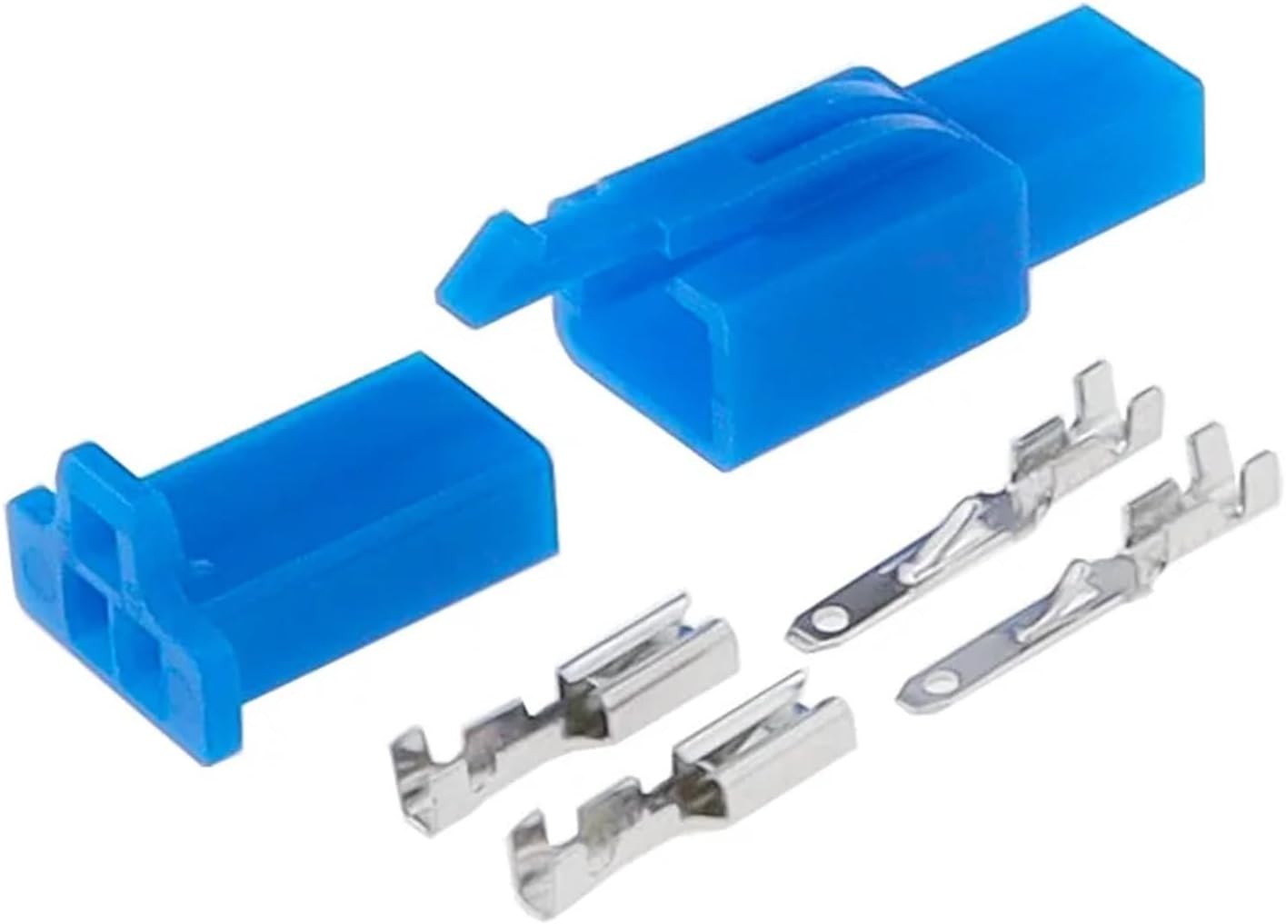1/5/10/20 Set Male Female 2.8mm Series Wire Harness Motorcycle Sensor Connector Automotive Cable Socket 6030-2981 6040-2111(Blue,20Set)