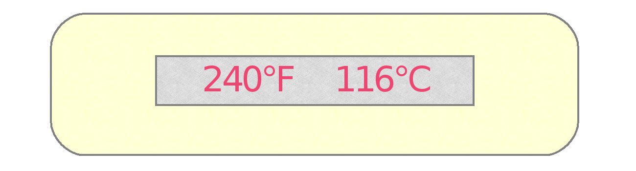 1-Temp Thermolabel 240°F/116°C Temperature Labels Pack of 24 Labels