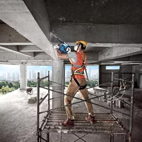 Image of BOSCH GSH 5 HX Professional Demolition Hammer | 2,900 BPM, 1,100 W | 7.8 J Impact Energy | Low Vibration & Durable Build | Ergonomic Soft-Grip Handle | Heavy-Duty Chiseling | 1-Year Warranty