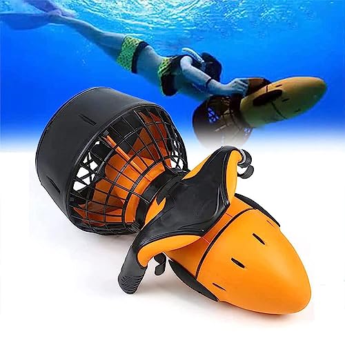Propulsores de natación de buceo, scooter de mar submarino de 500 W, equipo de buceo de hélice subacuática Equipo de natación asistida para deportes acuáticos Piscina y esnórquel y aventuras marinas