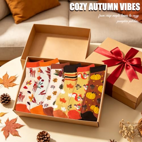 Image of 6 Pairs Ankle Socks for Women Men Novelty Gifts For Women Halloween Christmas Festival Birthday Gift
