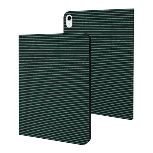 Protection iPad Air 11 2025 verte rigide avec support rabat