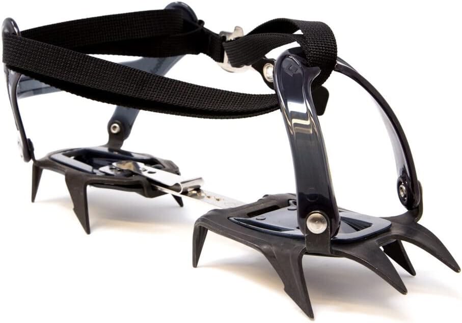 Black Diamond Contact Strap Crampons Militr, Black, One Size