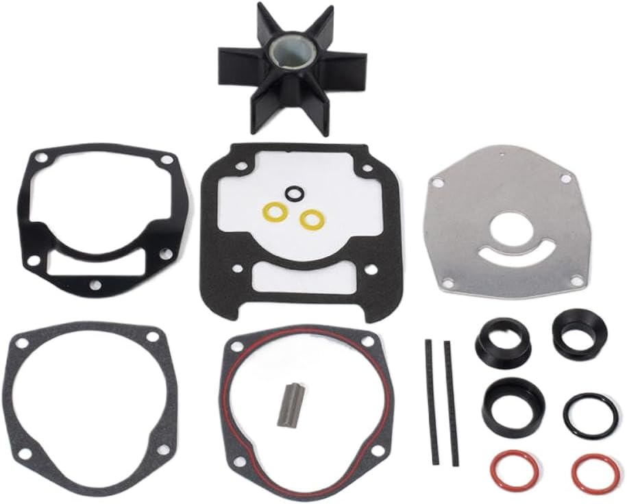 Water Pump Repair Kit 8M0142980 47-8M0205803 47-8M0142980 8M0205803 Compatible with Quicksilver 3.4L V6 4.6L V8 Boat Motor