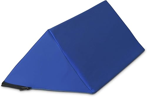 NYOrtho Soporte de almohada de cuña de posicionamiento, alineación resistente al agua para personas mayores que duermen de lado