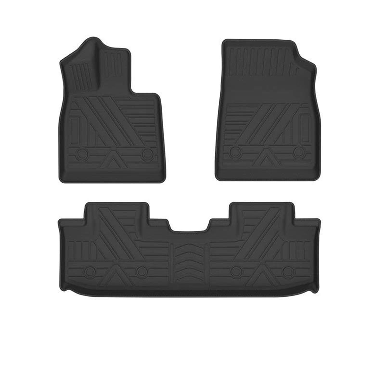 Dtasmbd Black 3 Car Floor Mat Full Car Mats Carpet For Byd For Song Plus For Dm-I For Dmi 2024 2025 For Seal U Car Floor Mat Protection Liner All-Weather Carpet Car Mats Part(Black 3)