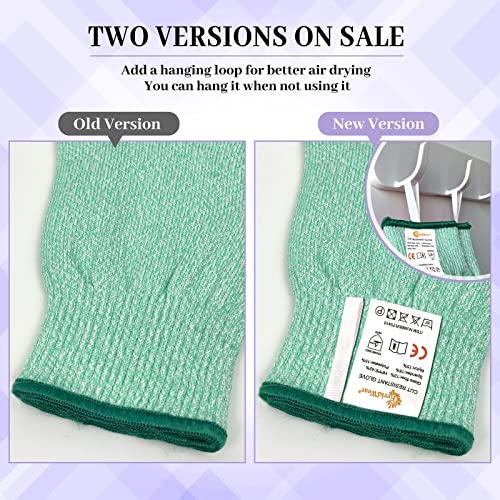 Evridwear Kids Cutting Gloves Cut Resistant Safety Gloves For Cooking,Whittling,Diy High Performance Level 5 Protection, Food Grade #TOP7