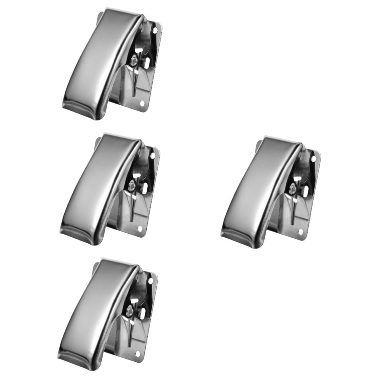 Happyyami 4sets Pinze Per Pulizia Pesci Acciaio Inossidabile Clip Per Squamare e Pulire Pesce Con Supporto Per Esche Strumenti Per La Preparazione Di Pesce Per Pescatori e Appassionati Di