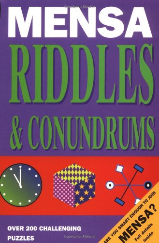 Mensa Riddles & Conundrums: Robert Allen: 9781858683102: Amazon.com: Books