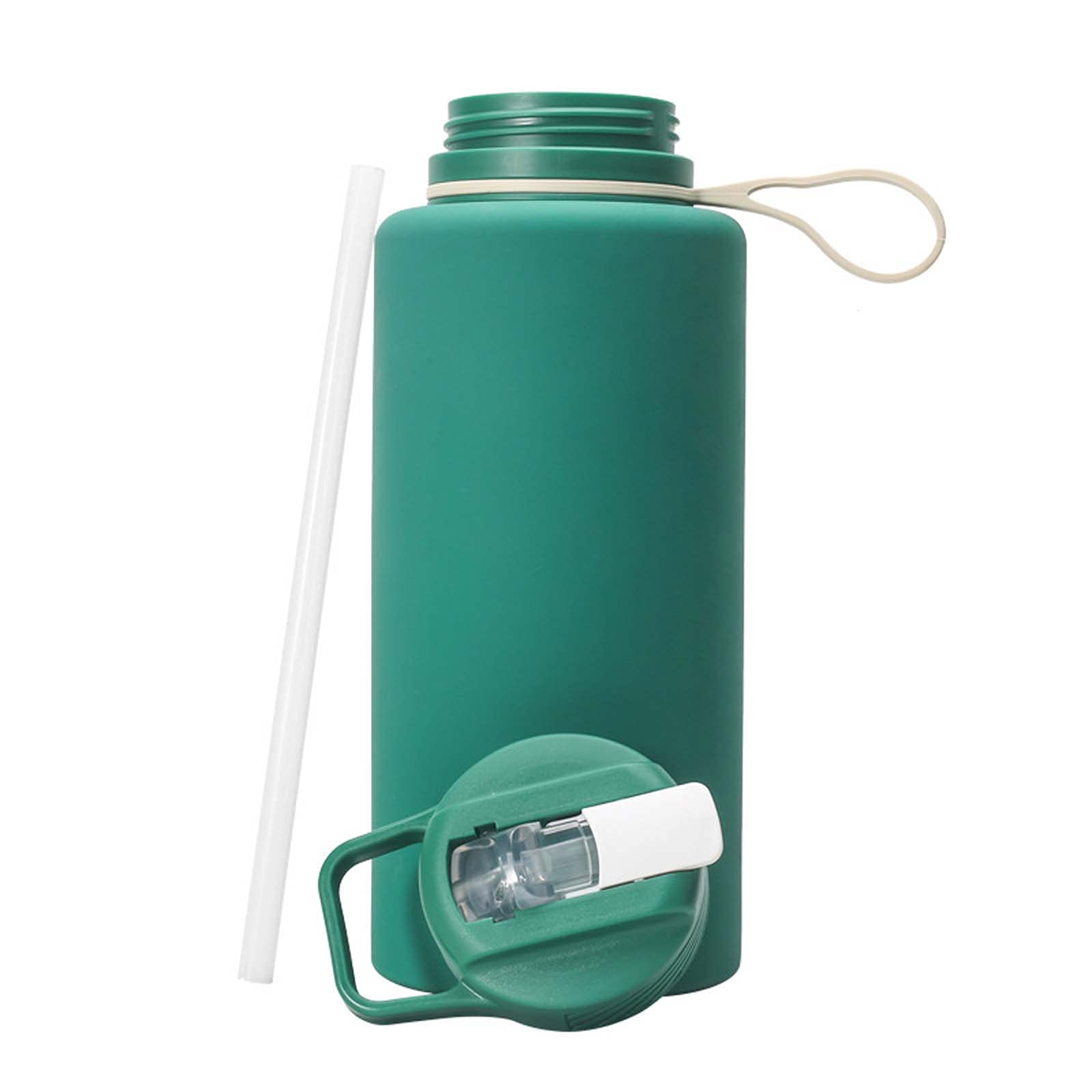 XINGYU Taza De Silicona Plegable Nuevo 2.2l Viaje Montañismo Deportes Al Aire Libre Taza para Beber Café con Mango Boquilla Regalo para Navidad Acción De Gracias
