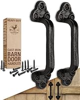 Algopix Similar Product 7 - Heavy Duty Barn Door Handles Set of 2