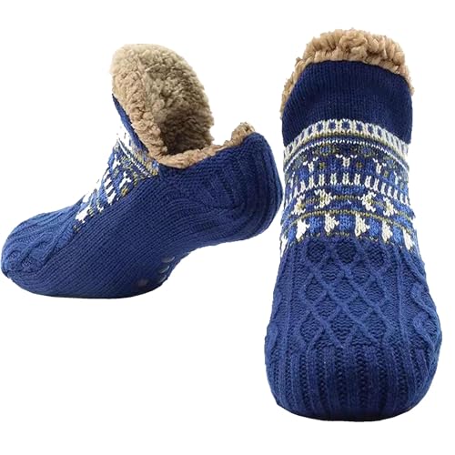 Fuzzy Slipper Socks for Women Men Non Slip Fluffy socks with grips house Slipper