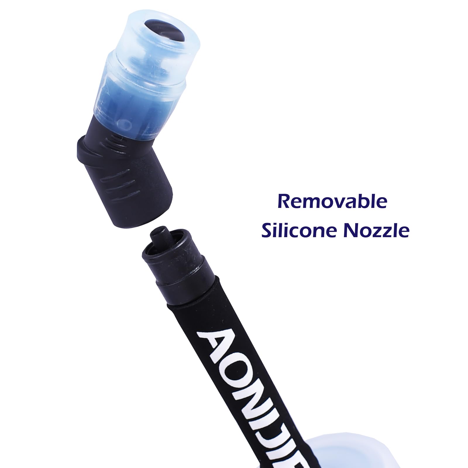 TRIWONDER Soft Flask TPU Foldable Running Water Bottles BPA-Free Collapsible Drinking Flask for Hydration Pack for Running Hiking Cycling Marathon Climbing