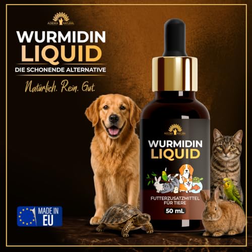 ADEMA NATURAL® WURMIDIN Liquid - Wurmkur sekundierend für Tiere – Ansicht 5