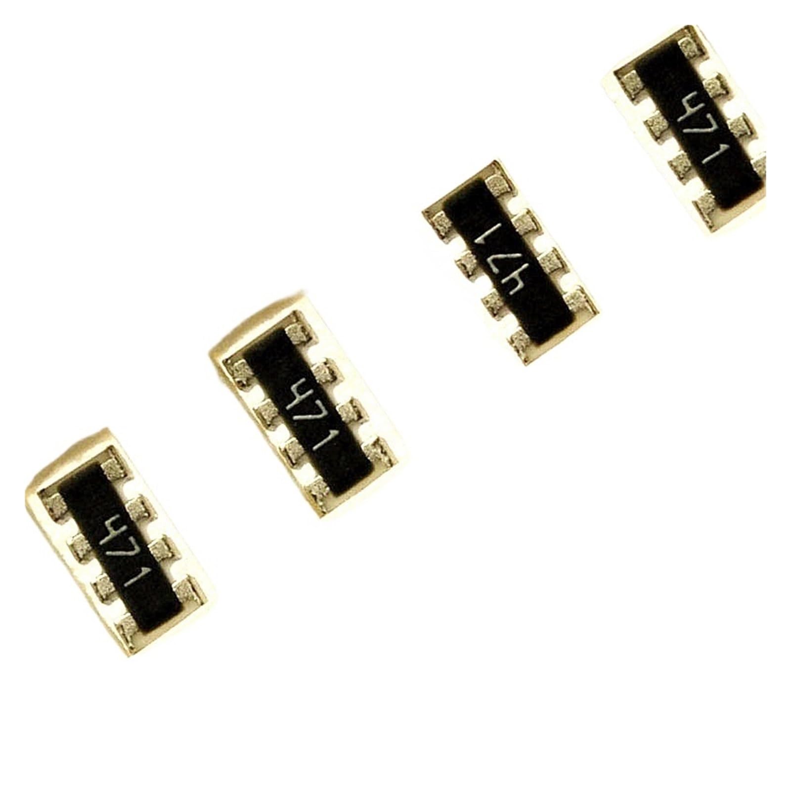 Exclusion réseau de résistances 0603 de haute précision 8 pins 2K Ohm