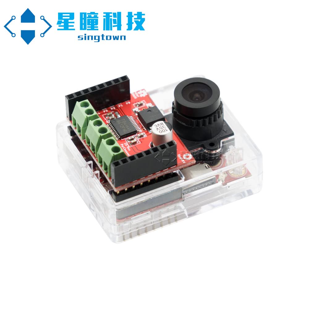 OpenMV Motor Shield TB6612, SingTown, 2 Channel DC Motor or 1Channel Step Servo Module, Apply to OpenMV Cam H7 Plus - Image 3