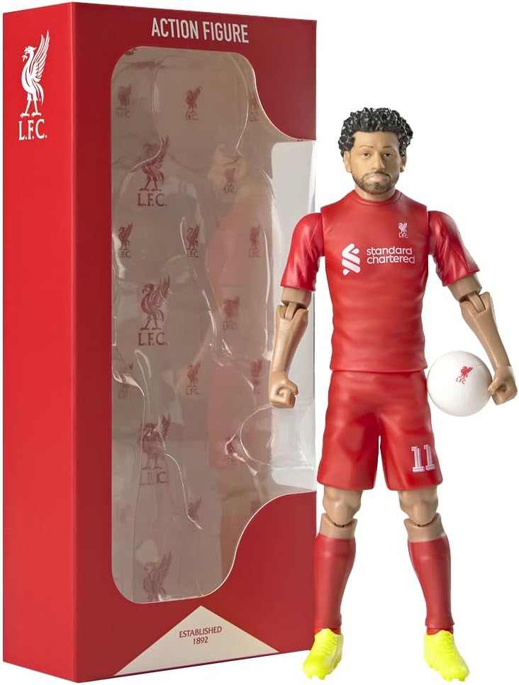 Banbo Toys Liverpool Salah 8" Collectible Soccer Action Figure