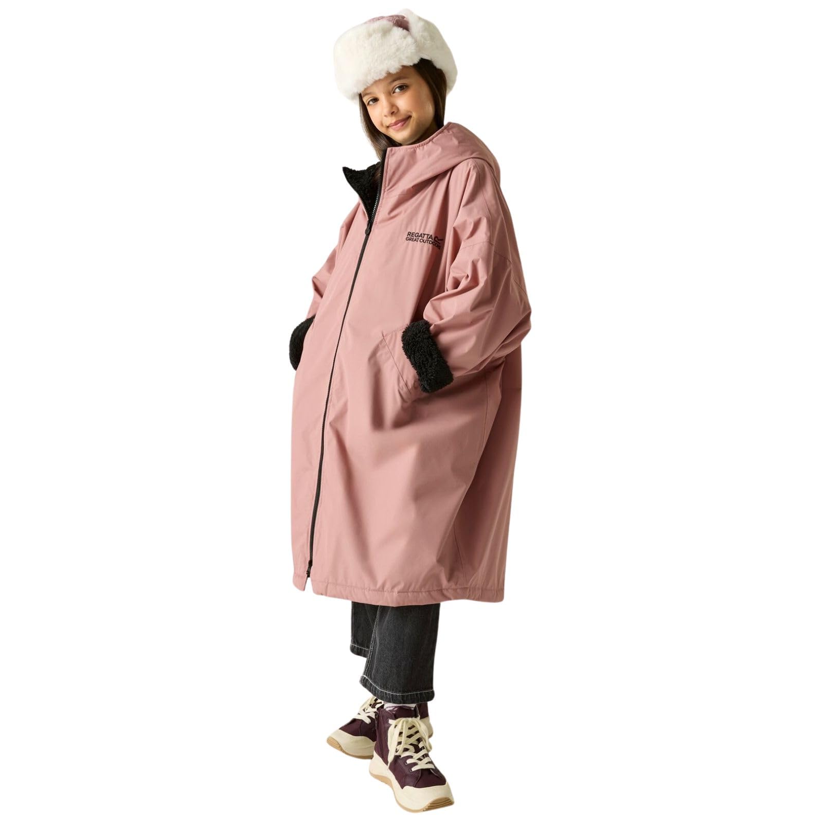 Regatta Kids Oversized Waterproof Changing Robe - 1